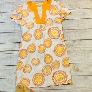 Trina Turk bright and sunny pull on shift dress